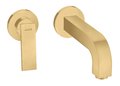 Смеситель для раковины Axor Citterio, Brushed Gold Optic (39121250) Для раковины Золото