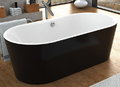 Ванна из санитарного акрила Kolpa San Comodo-FS 185x90 White-Black (3838987 593799) Kolpa San Овальные