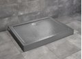 Душевой поддон Radaway Doros D Compact Stone Anthracite 90x80 (SDRD9080-05-64S) Дрібні Антрацит