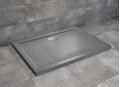 Душевой поддон Radaway Doros D Stone Anthracite 90x80 (SDRD9080-01-64S) Мелкие Антрацит