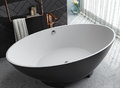 Ванна зі штучного каменю Kolpa San Tristan-FS 196X117 Black (3838987 592563) Kolpa San Овальні