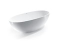 Ванна из искусственного камня DEVIT Acqua 180x93 White (18090155W) Devit Овальные