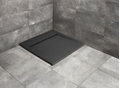 Душевой поддон Radaway Teos C 80x80 anthracite (HTC8080-64) Мелкие Черный