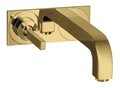 Смеситель для раковины Axor Citterio, Polished Gold Optic (39112990) Для раковины Золото