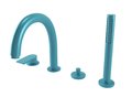 Смеситель для ванны Bugnatese Simple, пастельный бирюзовый (6655-TP) Для ванны Бирюзовый, Голубой