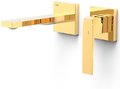 Настенный смеситель для раковины Tres Slim Exclusive SLIM-TRES, золото (20230001OR) Для раковины Золото