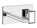 Настенный смеситель для раковины Gessi Eleganza (46088-031) Для раковины Хром