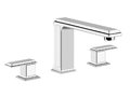 Змішувач для ванни Gessi Eleganza (46045-031) Для ванни Хром