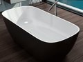 Ванна из искусственного камня Kolpa San Gloria-FS 180x80 Black (3838987 592556) Kolpa San Овальные