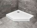 Душовий піддон Radaway Doros PT E Compact 100x80 (SDRPTP1080-05L) Дрібні Білий