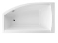 Ванна акрилова Radaway SITERA 150x85l з ніжками і сифоном (WA1-32-150X085L) Radaway Кутові асиметричні