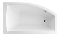 Ванна акрилова Radaway SITERA 160x95p з ніжками і сифоном (WA1-32-160X095P) Radaway Кутові асиметричні