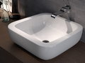 Керамическая раковина 51 см Flaminia Como 51, white (CM51A) На столешницу, На тумбу Прямоугольные