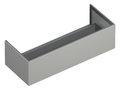 Тумба подвесная 121х48 Catalano Horizon, cemento satinato (5M12550CS) Catalano Тумбы