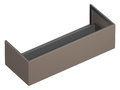 Тумба підвісна 121х48 Catalano Horizon, marrone satinato (5M12550MS) Catalano Тумби