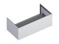 Тумба підвісна 96х48 Catalano Horizon, bianco satinato (5M10050BM) Catalano Тумби