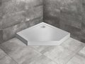 Душевой поддон Radaway Doros PT Compact Stone White 90x90 (SDRPTP9090-05-04S) Мелкие Белый