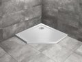 Душевой поддон Radaway Doros PT Stone White 90x90 (SDRPT9090-01-04S) Мелкие Белый