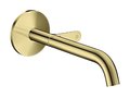 Смеситель для раковины Axor One Select 220 мм, Polished Gold Optic (48112990) Для раковины Золото