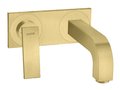 Смеситель для раковины Axor Citterio, Brushed Brass (39119950) Для раковины Латунь