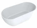 Ванна отдельностоящая каменная Miraggio Greenland 168x80 см, белый матовый (0000274) Miraggio Овальные