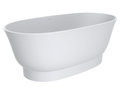 Ванна отдельностоящая каменная Miraggio Molly Mirasoft 160x80 см, белый матовый (0001030) Miraggio Овальные