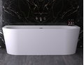 Ванна акриловая пристенная Knief Wall 180x80 см (0100-277) Knief Овальные