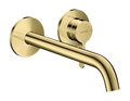 Смеситель для раковины Axor One 220 мм, Polished Brass (48120930) Для раковины Золото