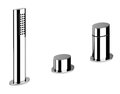 Змішувач для ванни Gessi Ovale (23043-031) Для ванни Хром