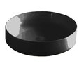 Керамическая раковина 48 см Artceram Cognac, black glossy (COL002 03; 00) На столешницу, На тумбу Круглые