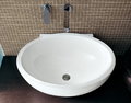 Керамічна раковина 62 см Dip 62, white (DP482) На стільницю, На тумбу 