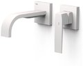 Настенный смеситель для раковины Tres Slim Exclusive SLIM-TRES, белый матовый (20230003BM) Для раковины Белый матовый