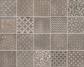 Плитка Sant'Agostino Ritual Patchwork Brown 20*20 (CSARPABR20) Sant'Agostino Для кухни, Для общественных помещений, Для жилых помещений, Для улицы, Для ванной