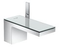 Смеситель для раковины Axor MyEdition, Chrome/Mirror Glass (47010000) Для раковины Хром