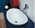 Керамічна раковина 75 см Flaminia IO 75, white (IO4275) Вбудовувані зверху 