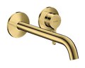 Змішувач для раковини Axor One 220 мм, Polished Gold Optic (48120990) Для раковини Золото