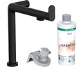 Змішувач для кухні Hansgrohe Aqittura M91 FilterSystem 240, чорний матовий (76802670) Для кухні Чорний, Чорний матовий