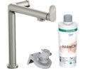 Змішувач для кухні Hansgrohe Aqittura M91 FilterSystem 240, нержавіюча сталь (76802800) Для кухні Нерж. сталь