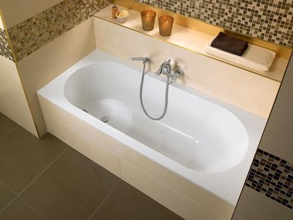 Бесшовные ванны из Quaryl от Villeroy & Boch