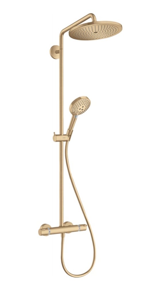 Душова система Hansgrohe Raindance Select S SHOWERPIPE Brushed Bronze 280мм (26890140) Душові стійки Бронза