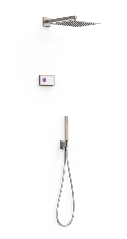 Электронный душевой комплект скрытого монтажа Tres SHOWER TECHNOLOGY, сталь (09286563AC) Душевые комплекты (системы) Сталь