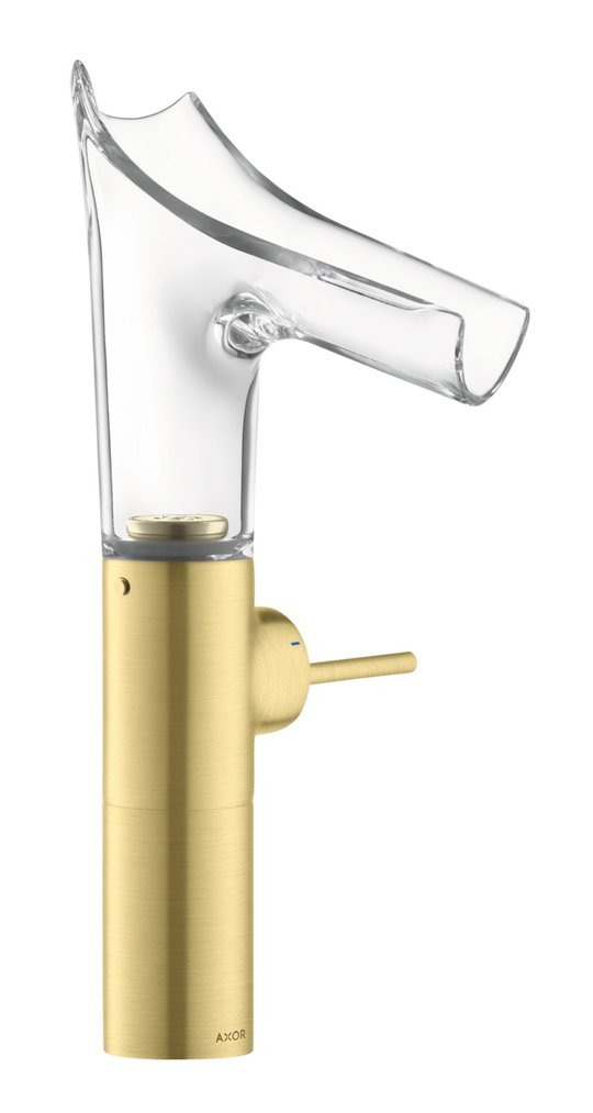 Змішувач для раковини Axor Starck V, Brushed Brass (12114950) Для раковини Латунь