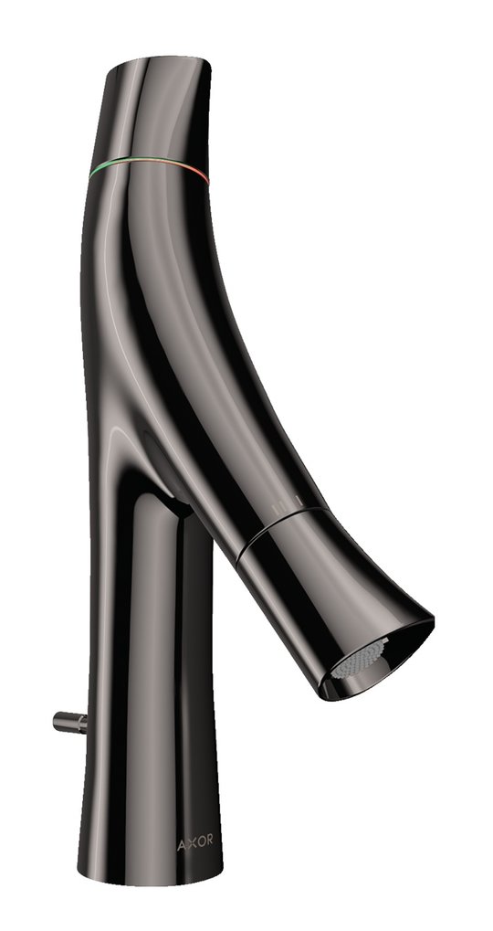 Змішувач для раковини Axor Starck Organic, Polished Black Chrome (12010330) Для раковини Чорний