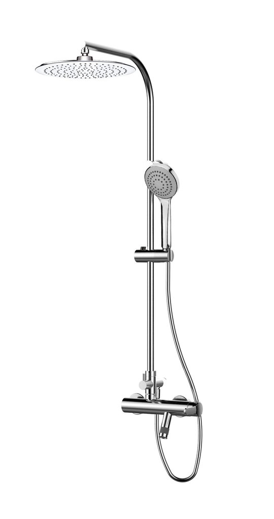 Душевая система GRB Tender Metallic Slim TL (40477400TLMT) Душевые стойки Хром
