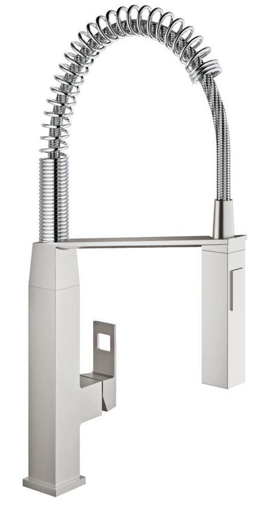 Смеситель для кухни Grohe Eurocube (31395DC0) Для кухни Нерж. сталь