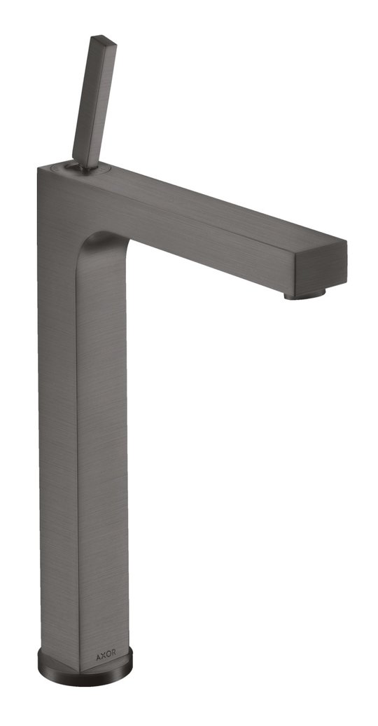 Смеситель для раковины 280 мм Axor Citterio, Brushed Black Chrome (39020340) Для раковины Черный