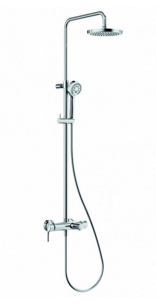 Душевая стойка Kludi Logo DUAL SHOWER SYSTEM (680830500) Душевые стойки Хром
