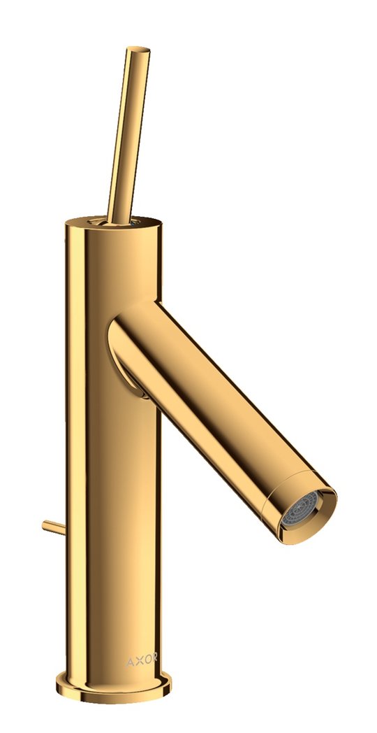 Змішувач для раковини Axor Starck, Polished Gold Optic (10111990) Для раковини Золото