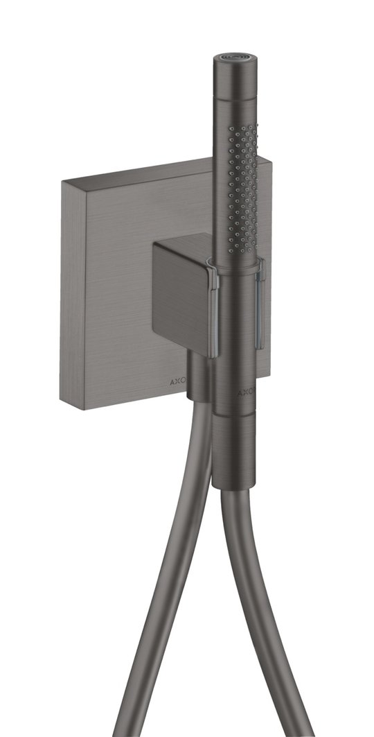 Душевой набор Axor MyEdition, Brushed Black Chrome (12626340) Душевые наборы Черный