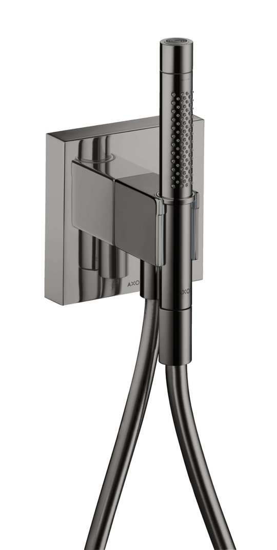 Душевой набор Axor MyEdition, Polished Black Chrome (12626330) Душевые наборы Черный глянцевый 
